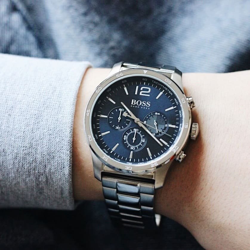 Montre Homme Hugo Boss – présence sobre – Originale Idée Cadeau pour toutes les occasions à Casablanca, Rabat et partout au Maroc – Montres de Luxe Montre Homme Hugo Boss – présence sobre – Image 2