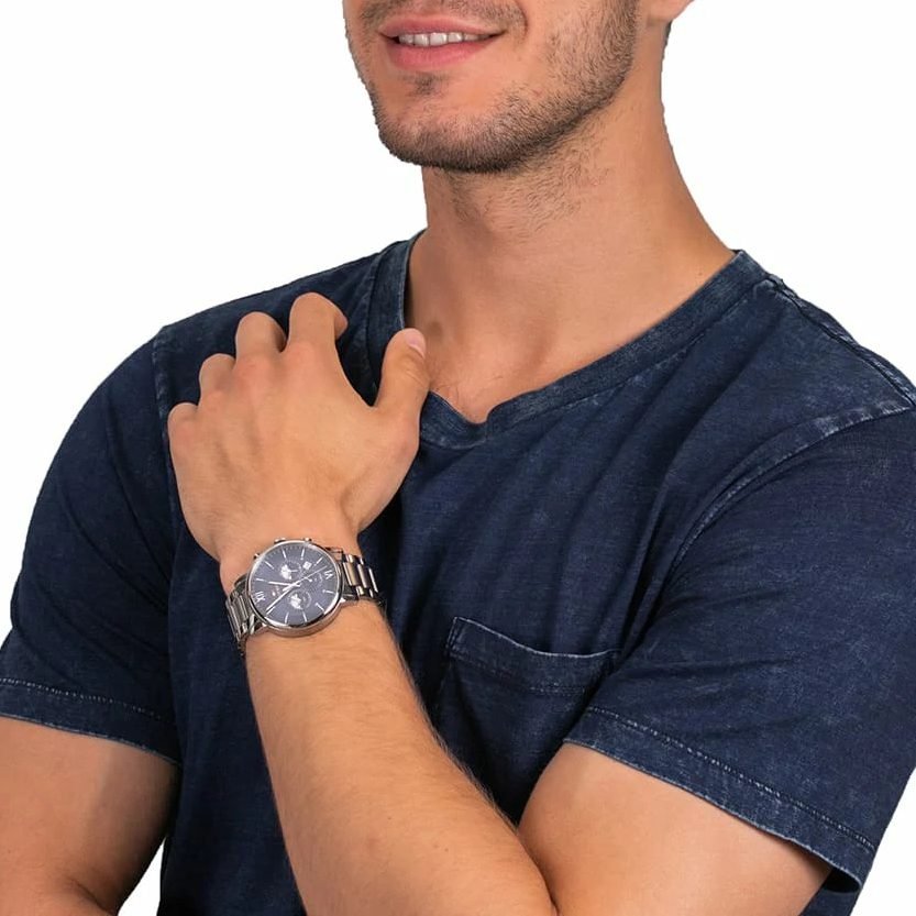 Montre Homme TOMMY HILFIGER – volume masculin pour homme – Originale Idée Cadeau pour toutes les occasions à Casablanca, Rabat et partout au Maroc – Montres de Luxe Montre Homme TOMMY HILFIGER – volume masculin pour homme – Image 4