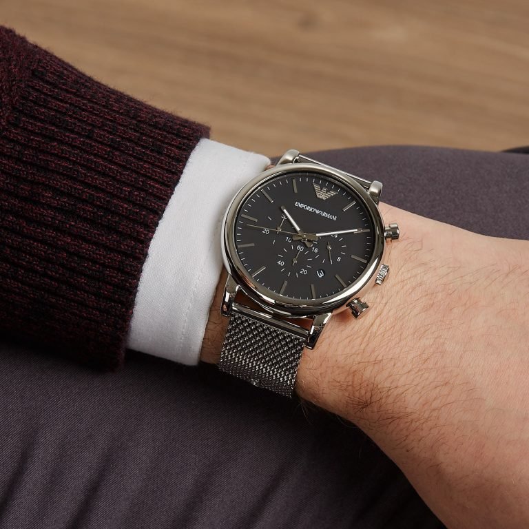 Montre Homme Emporio Armani Ar1808 – charisme premium – Originale Idée Cadeau pour toutes les occasions à Casablanca, Rabat et partout au Maroc – Montres de Luxe Montre Homme Emporio Armani Ar1808 – charisme premium – Image 2