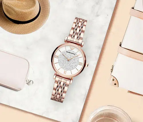 Montre Femme Emporio Armani Ar11244 – Tendance montre mode – Originale Idée Cadeau pour toutes les occasions à Casablanca, Rabat et partout au Maroc – Montres de Luxe Montre Femme Emporio Armani Ar11244 – Tendance montre mode – Image 4