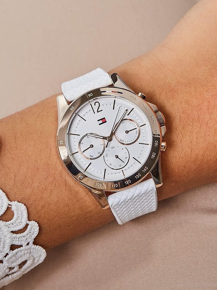 Montre Femme TOMMY HILFIGER – Design unique suisse – Originale Idée Cadeau pour toutes les occasions à Casablanca, Rabat et partout au Maroc – Montres de Luxe Montre Femme TOMMY HILFIGER – Design unique suisse – Image 4
