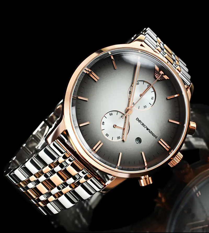 Montre Homme Emporio Armani Ar1721 – Montre fashion haut de gamme – Originale Idée Cadeau pour toutes les occasions à Casablanca, Rabat et partout au Maroc – Montres de Luxe Montre Homme Emporio Armani Ar1721 – Montre fashion haut de gamme – Image 4