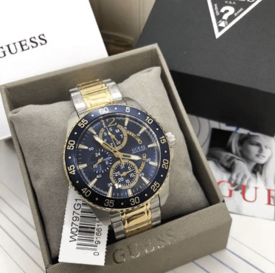 Montre Homme Guess – volume discret de confiance – Originale Idée Cadeau pour toutes les occasions à Casablanca, Rabat et partout au Maroc – Montres de Luxe Montre Homme Guess – volume discret de confiance – Image 2