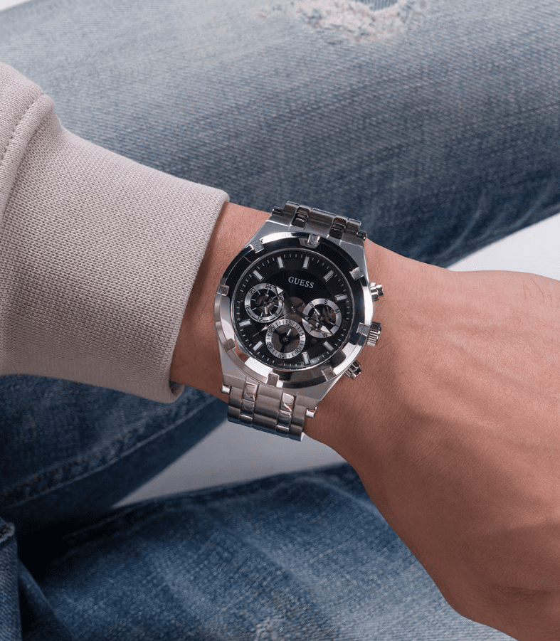 Montre Homme Guess Gw0260G1 – classe unique garantie – Originale Idée Cadeau pour toutes les occasions à Casablanca, Rabat et partout au Maroc – Montres de Luxe Montre Homme Guess Gw0260G1 – classe unique garantie – Image 4