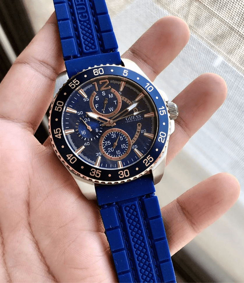 Montre Homme Guess – présence affirmé – Originale Idée Cadeau pour toutes les occasions à Casablanca, Rabat et partout au Maroc – Montres de Luxe Montre Homme Guess – présence affirmé – Image 2