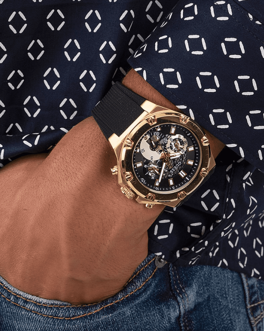 Montre Homme Guess Gw0334G2 – design luxe – Originale Idée Cadeau pour toutes les occasions à Casablanca, Rabat et partout au Maroc – Montres de Luxe Montre Homme Guess Gw0334G2 – design luxe – Image 4