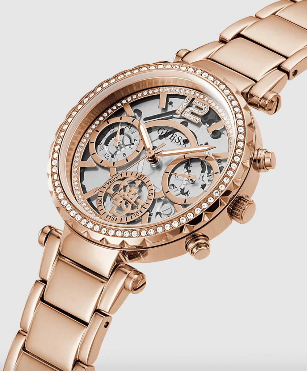 Montre Femme Guess Gw0403L3 – Montre stylée pour elle – Originale Idée Cadeau pour toutes les occasions à Casablanca, Rabat et partout au Maroc – Montres de Luxe Montre Femme Guess Gw0403L3 – Montre stylée pour elle – Image 4