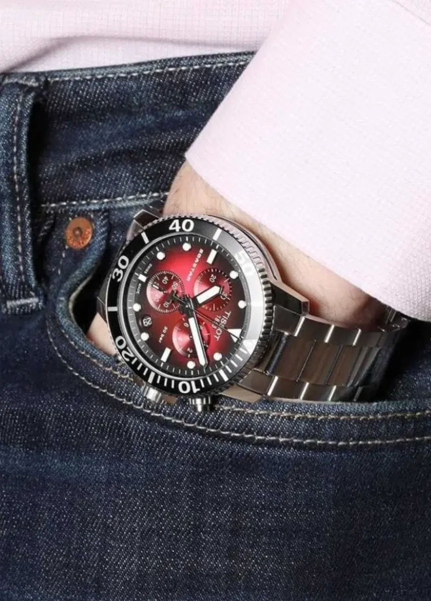 Montre Homme Tissot – charisme brute d’allure – Originale Idée Cadeau pour toutes les occasions à Casablanca, Rabat et partout au Maroc – Montres de Luxe Montre Homme Tissot – charisme brute d’allure – Image 4