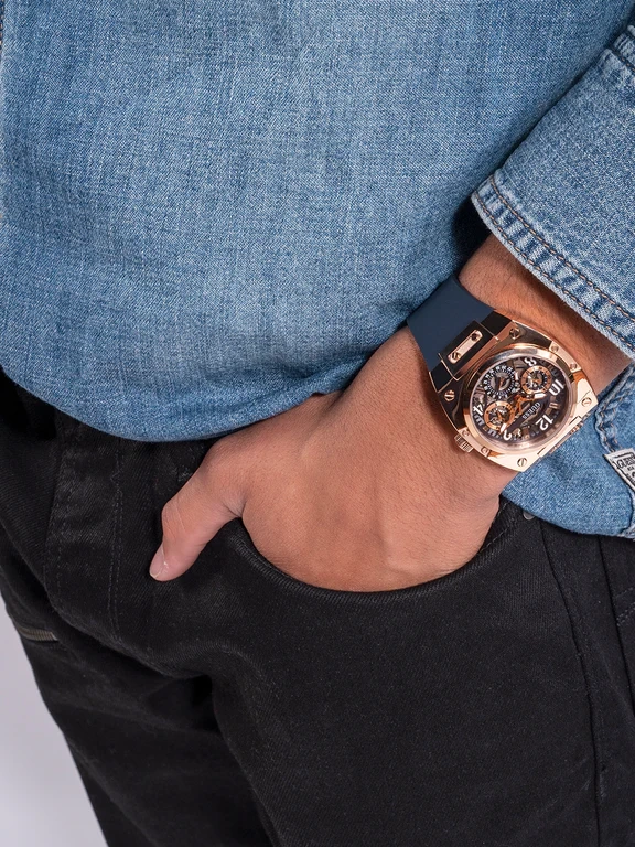 Montre Homme Guess Gw0569G3 – classe puissant de prestige – Originale Idée Cadeau pour toutes les occasions à Casablanca, Rabat et partout au Maroc – Montres de Luxe Montre Homme Guess Gw0569G3 – classe puissant de prestige – Image 4