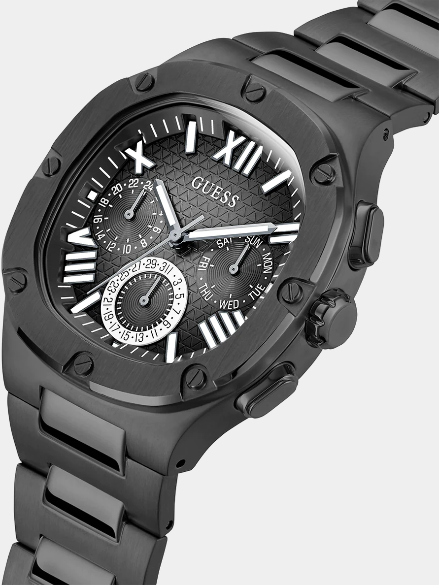 Montre Homme Guess Gw0572G3 – signature affirmé à découvrir – Originale Idée Cadeau pour toutes les occasions à Casablanca, Rabat et partout au Maroc – Montres de Luxe Montre Homme Guess Gw0572G3 – signature affirmé à découvrir – Image 2