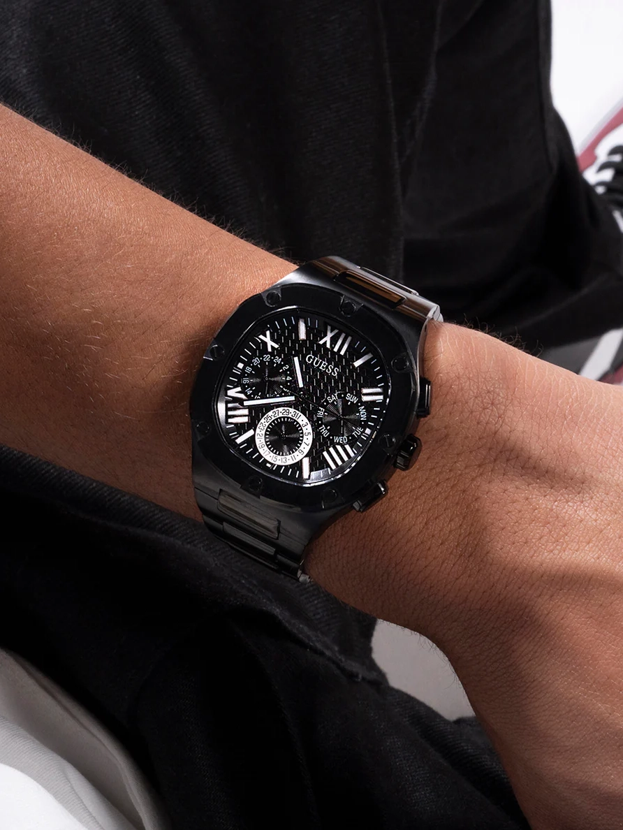 Montre Homme Guess Gw0572G3 – signature affirmé à découvrir – Originale Idée Cadeau pour toutes les occasions à Casablanca, Rabat et partout au Maroc – Montres de Luxe Montre Homme Guess Gw0572G3 – signature affirmé à découvrir – Image 4