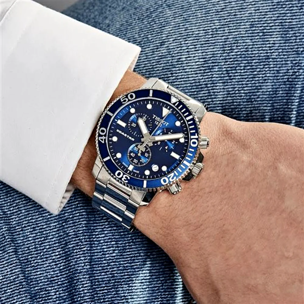 Montre Homme Tissot – savoir-faire robuste d’allure – Originale Idée Cadeau pour toutes les occasions à Casablanca, Rabat et partout au Maroc – Montres de Luxe Montre Homme Tissot – savoir-faire robuste d’allure – Image 4