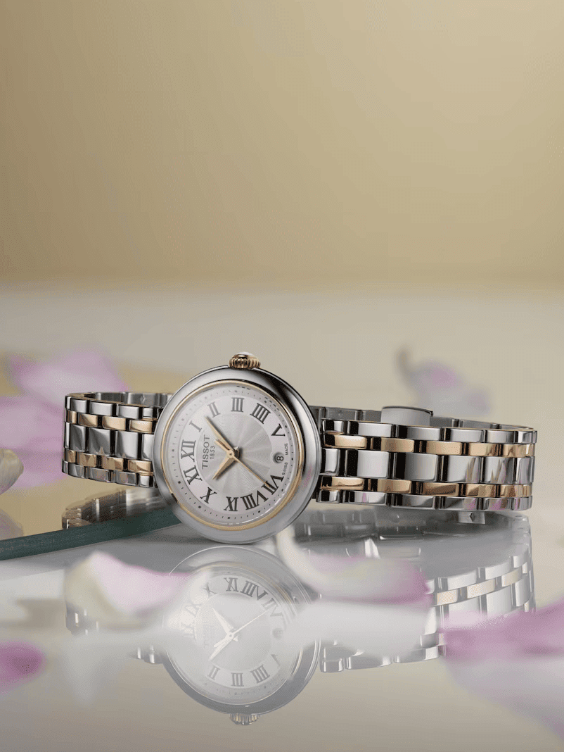 Montre Femme Tissot – Style classe pour elle – Originale Idée Cadeau pour toutes les occasions à Casablanca, Rabat et partout au Maroc – Montres de Luxe Montre Femme Tissot – Style classe pour elle – Image 3