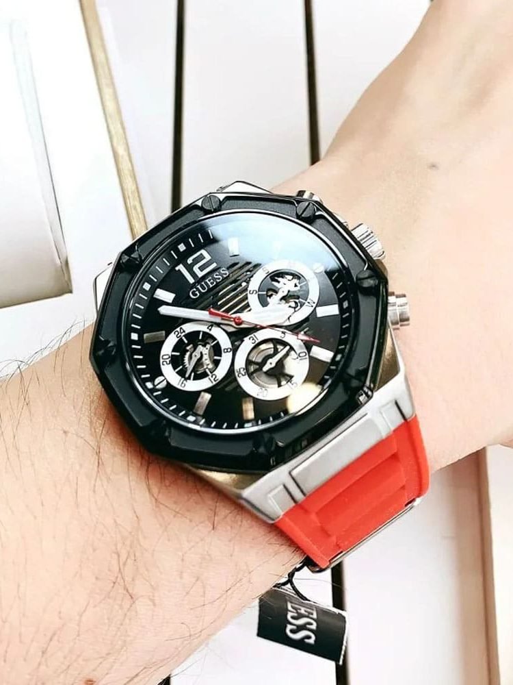 Montre Homme Guess Gw0263G3 – charisme originale – Originale Idée Cadeau pour toutes les occasions à Casablanca, Rabat et partout au Maroc – Montres de Luxe Montre Homme Guess Gw0263G3 – charisme originale – Image 2