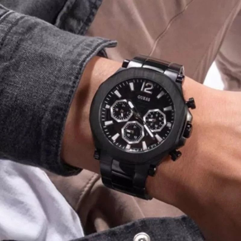 Montre Homme Guess Gw0539G3 – volume évident d’allure – Originale Idée Cadeau pour toutes les occasions à Casablanca, Rabat et partout au Maroc – Montres de Luxe Montre Homme Guess Gw0539G3 – volume évident d’allure – Image 2