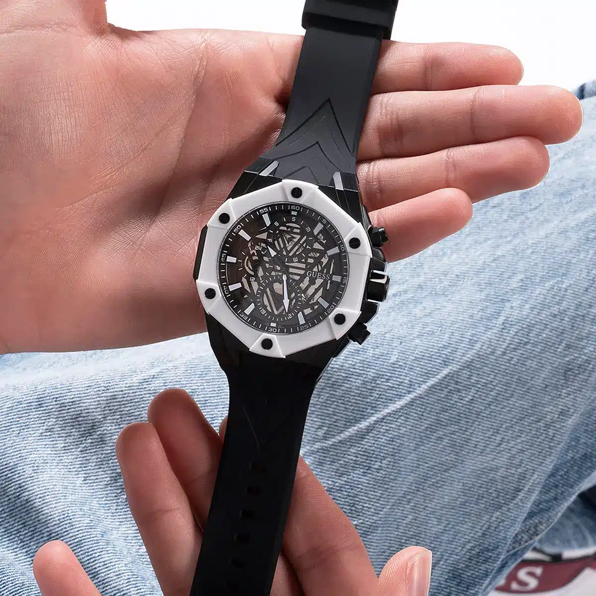 Montre Homme Guess – qualité unique pour homme – Originale Idée Cadeau pour toutes les occasions à Casablanca, Rabat et partout au Maroc – Montres de Luxe Montre Homme Guess – qualité unique pour homme – Image 3