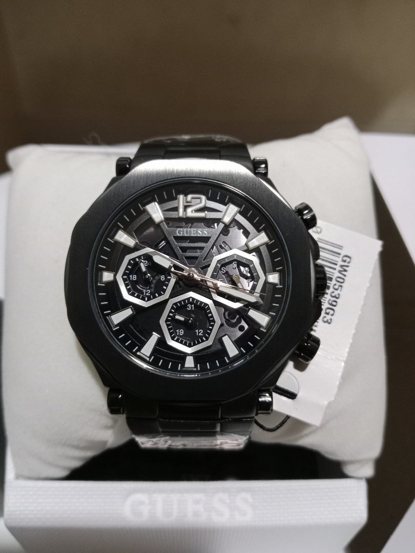 Montre Homme Guess Gw0539G3 – volume évident d’allure – Originale Idée Cadeau pour toutes les occasions à Casablanca, Rabat et partout au Maroc – Montres de Luxe Montre Homme Guess Gw0539G3 – volume évident d’allure – Image 3