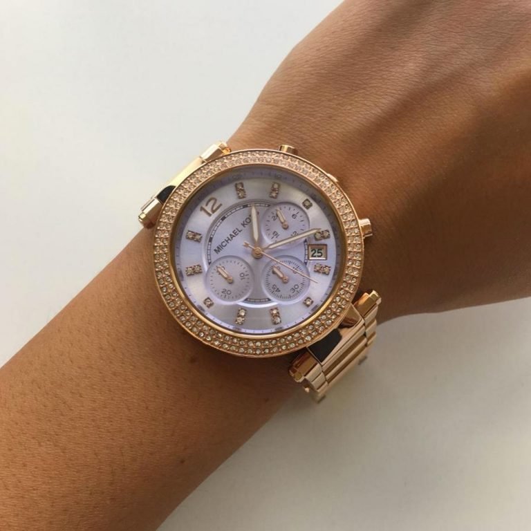 Montre Femme Michael Kors Mk6169 – Look distingué femme – Originale Idée Cadeau pour toutes les occasions à Casablanca, Rabat et partout au Maroc – Montres de Luxe Montre Femme Michael Kors Mk6169 – Look distingué femme – Image 4