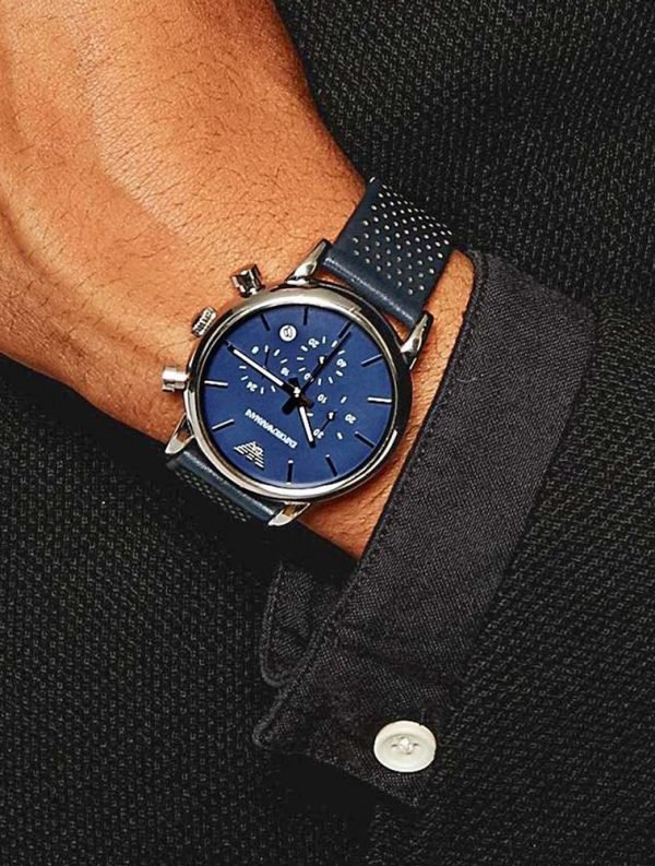 Montre Homme Emporio Armani Ar1736 – signature moderne garantie – Originale Idée Cadeau pour toutes les occasions à Casablanca, Rabat et partout au Maroc – Montres de Luxe Montre Homme Emporio Armani Ar1736 – signature moderne garantie – Image 2