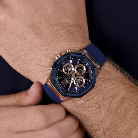 Montre Homme Guess Gw0263G2 – raffinement d’exception pour homme – Originale Idée Cadeau pour toutes les occasions à Casablanca, Rabat et partout au Maroc – Montres de Luxe Montre Homme Guess Gw0263G2 – raffinement d’exception pour homme – Image 3