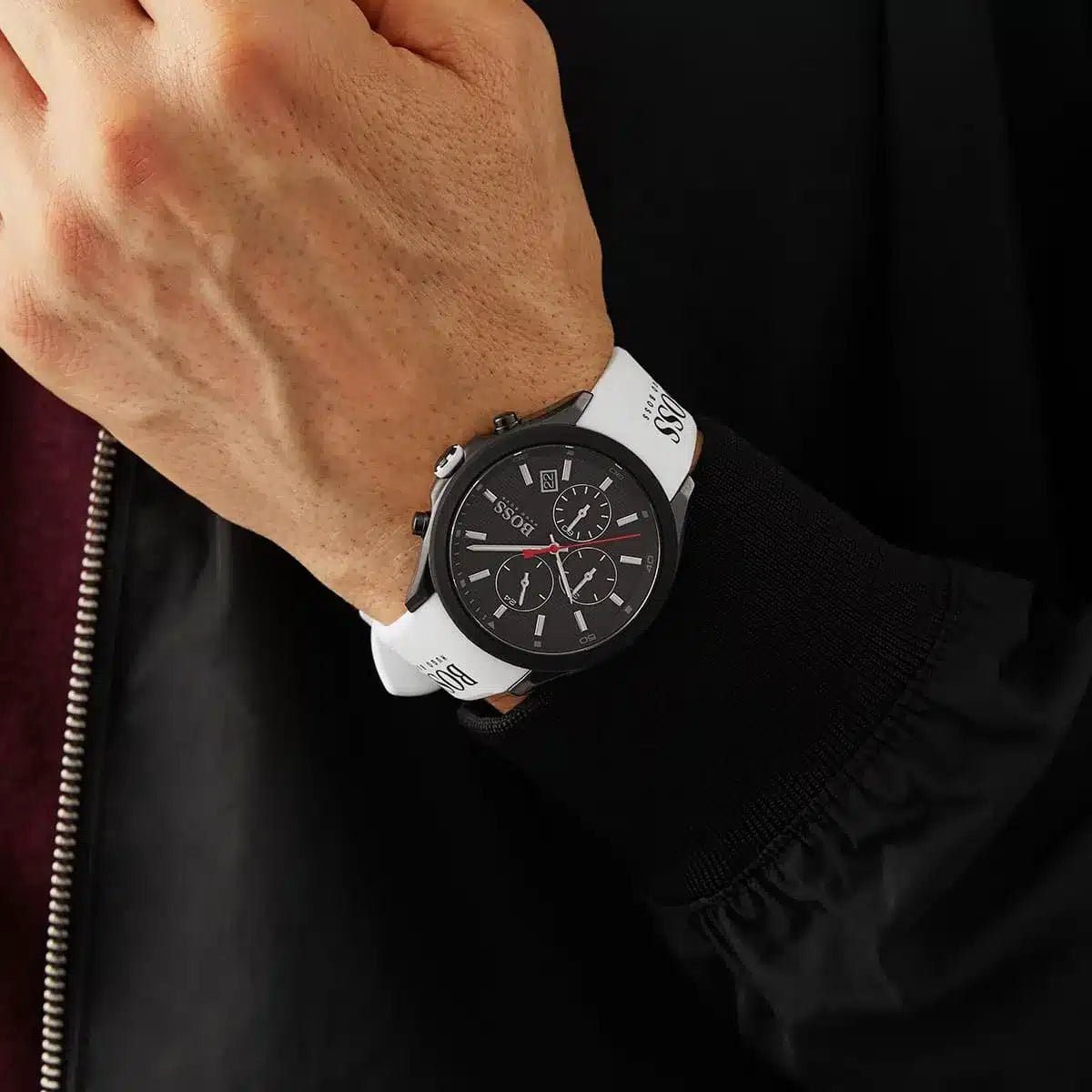 Montre Homme HUGO BOSS – équilibre raffiné – Originale Idée Cadeau pour toutes les occasions à Casablanca, Rabat et partout au Maroc – Montres de Luxe Montre Homme HUGO BOSS – équilibre raffiné – Image 2