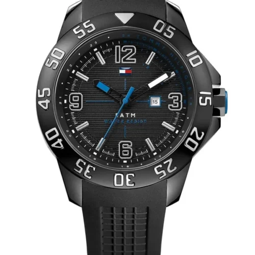 Montre Homme TOMMY HILFIGER – effet cristal Originale au Maroc | Livraison à Casablanca, Rabat, Fès – Montres de Luxe