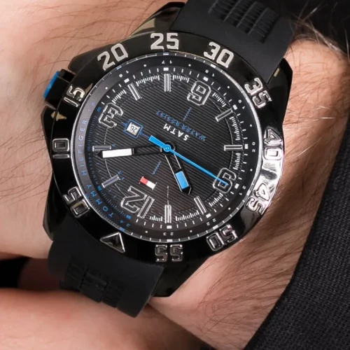 Montre Homme TOMMY HILFIGER – effet cristal Originale au Maroc | Livraison à Casablanca, Rabat, Fès – Montres de Luxe