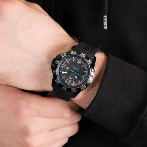 Montre Homme TOMMY HILFIGER – effet cristal Originale au Maroc | Livraison à Casablanca, Rabat, Fès – Montres de Luxe