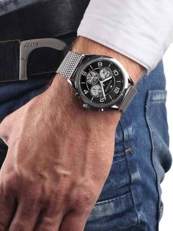 Montre Homme Tommy Hilfiger – classique – Originale Idée Cadeau pour toutes les occasions à Casablanca, Rabat et partout au Maroc – Montres de Luxe Montre Homme Tommy Hilfiger – classique – Image 2