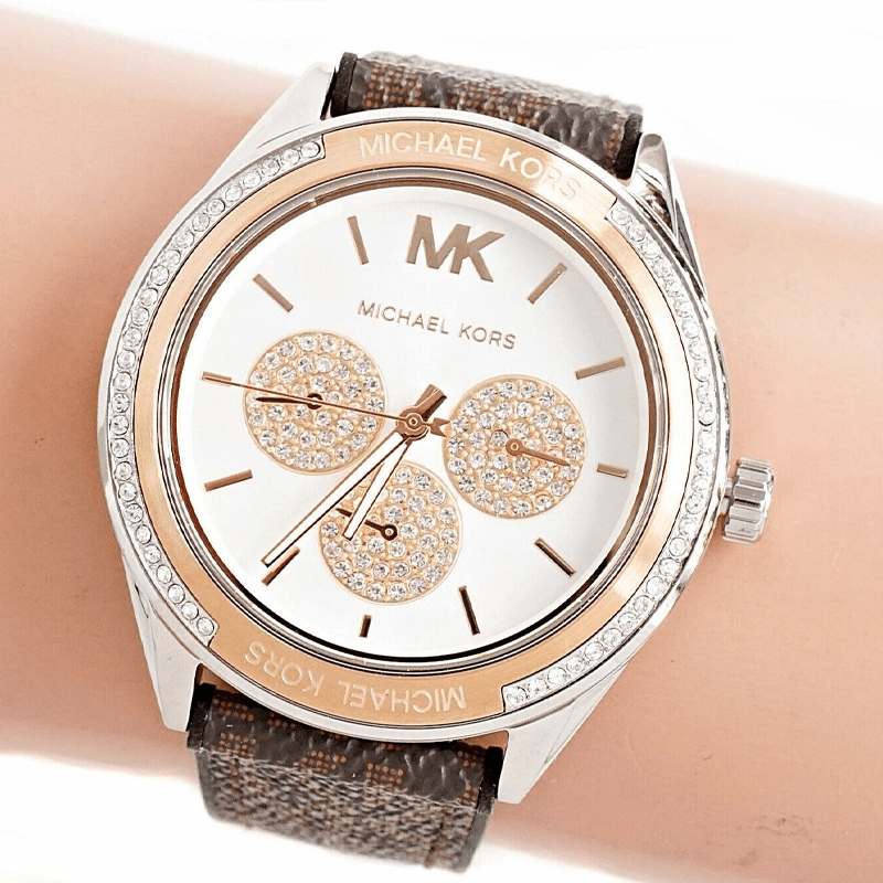 Montre Femme MICHAEL KORS MK7205 – douceur raffinée – Originale Idée Cadeau pour toutes les occasions à Casablanca, Rabat et partout au Maroc – Montres de Luxe Montre Femme MICHAEL KORS MK7205 – douceur raffinée – Image 2