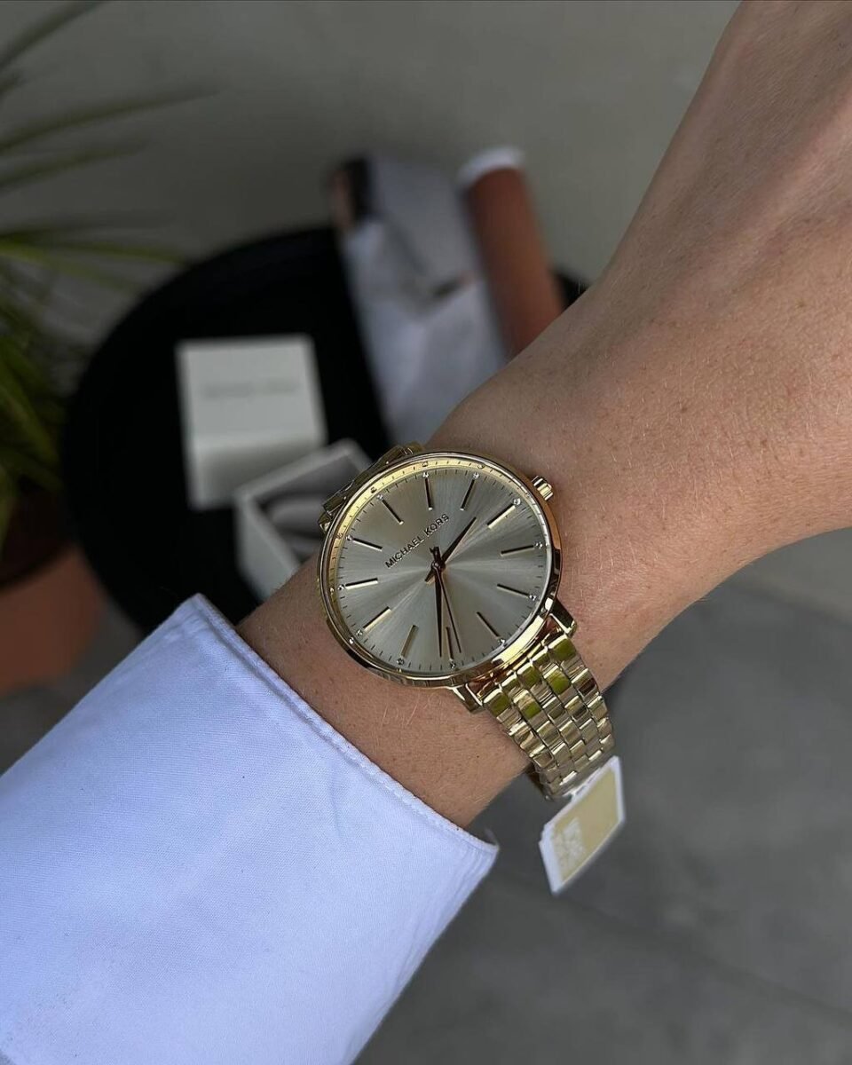 Montre Femme MICHAEL KORS MK3898 – ton doré – Originale Idée Cadeau pour toutes les occasions à Casablanca, Rabat et partout au Maroc – Montres de Luxe Montre Femme MICHAEL KORS MK3898 – ton doré – Image 4