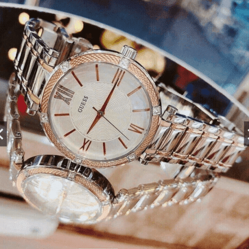 Montre Femme GUESS – style épuré – Originale Idée Cadeau pour toutes les occasions à Casablanca, Rabat et partout au Maroc – Montres de Luxe Montre Femme GUESS – style épuré Originale au Maroc | Livraison à Casablanca, Rabat, Fès – Montres de Luxe
