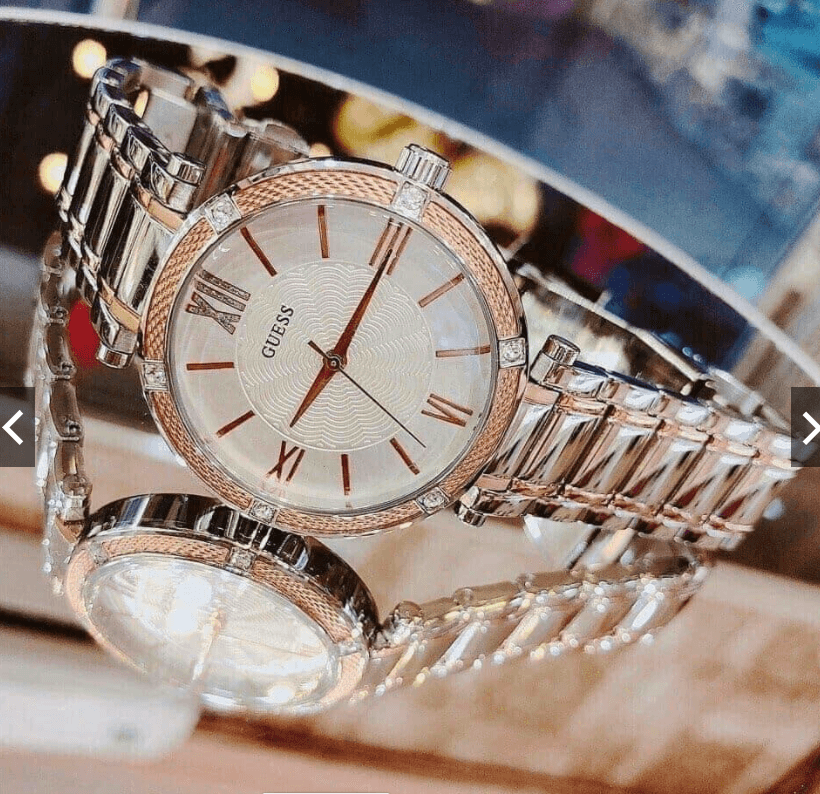 Montre Femme GUESS – style épuré – Originale Idée Cadeau pour toutes les occasions à Casablanca, Rabat et partout au Maroc – Montres de Luxe Montre Femme GUESS – style épuré – Image 3
