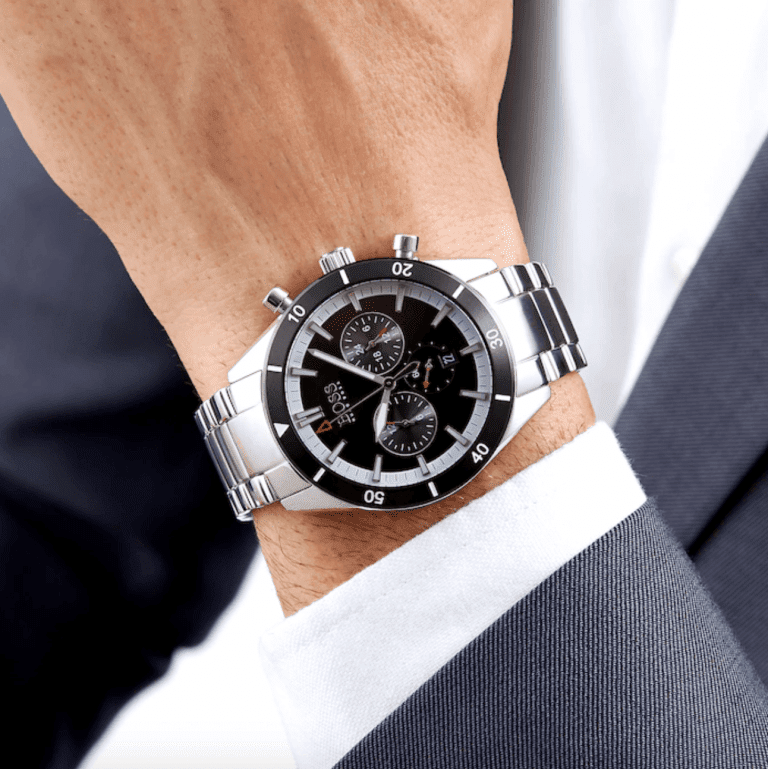 Montre Homme HUGO BOSS – luxe subtil – Originale Idée Cadeau pour toutes les occasions à Casablanca, Rabat et partout au Maroc – Montres de Luxe Montre Homme HUGO BOSS – luxe subtil – Image 3