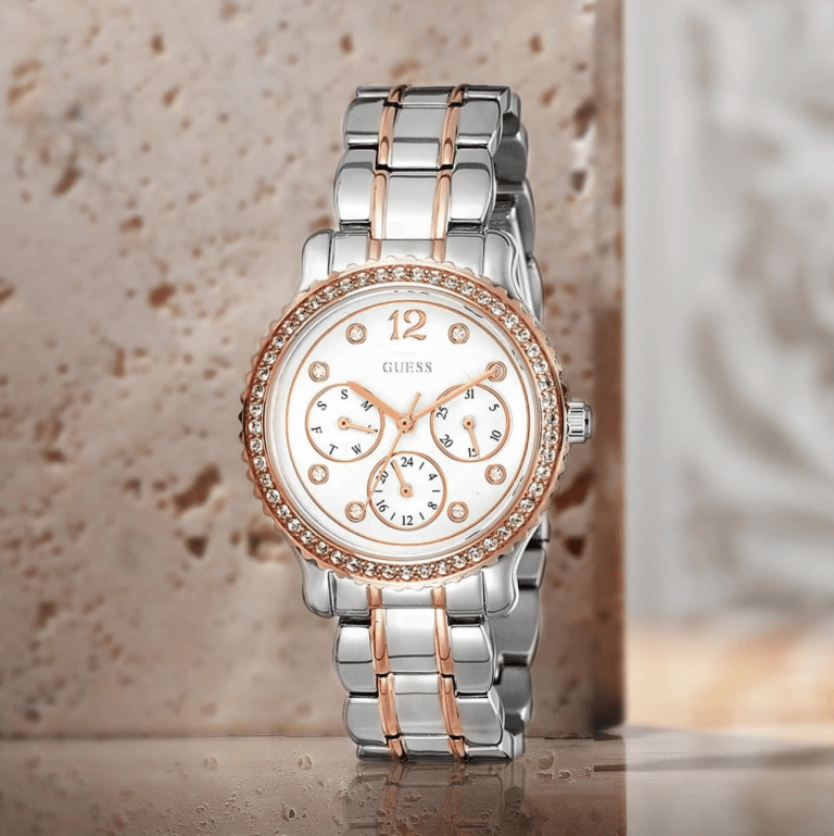 Montre Femme GUESS – finesse élégante – Originale Idée Cadeau pour toutes les occasions à Casablanca, Rabat et partout au Maroc – Montres de Luxe Montre Femme GUESS – finesse élégante – Image 2