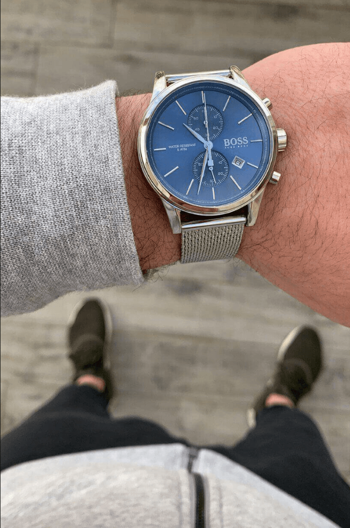 Montre Homme HUGO BOSS – mouvement élégant – Originale Idée Cadeau pour toutes les occasions à Casablanca, Rabat et partout au Maroc – Montres de Luxe Montre Homme HUGO BOSS – mouvement élégant – Image 3