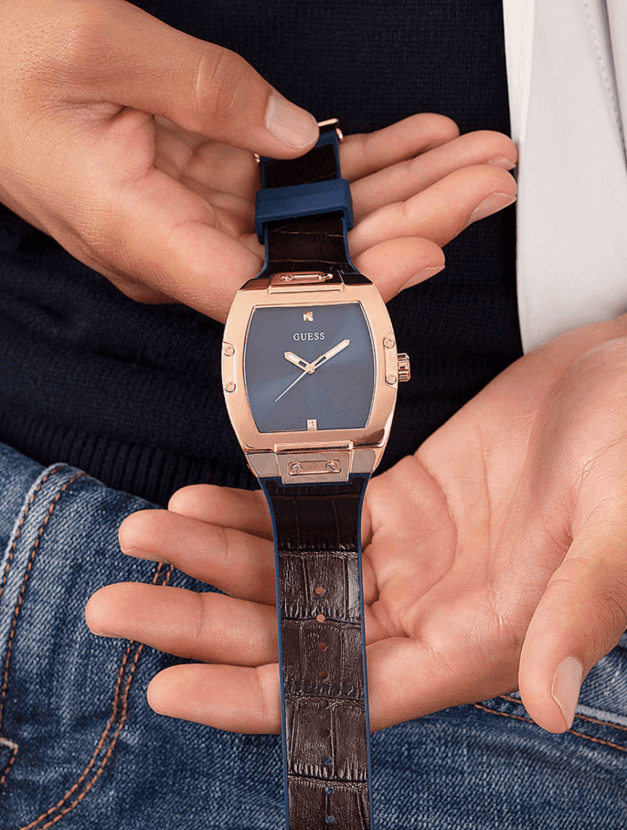 Montre Homme GUESS – présence élégante – Originale Idée Cadeau pour toutes les occasions à Casablanca, Rabat et partout au Maroc – Montres de Luxe Montre Homme GUESS – présence élégante – Image 5