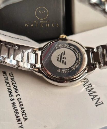 Montre Femme EMPORIO ARMANI AR11569 – reflet soigné – Originale Idée Cadeau pour toutes les occasions à Casablanca, Rabat et partout au Maroc – Montres de Luxe Montre Femme EMPORIO ARMANI AR11569 – reflet soigné Originale au Maroc | Livraison à Casablanca, Rabat, Fès – Montres de Luxe