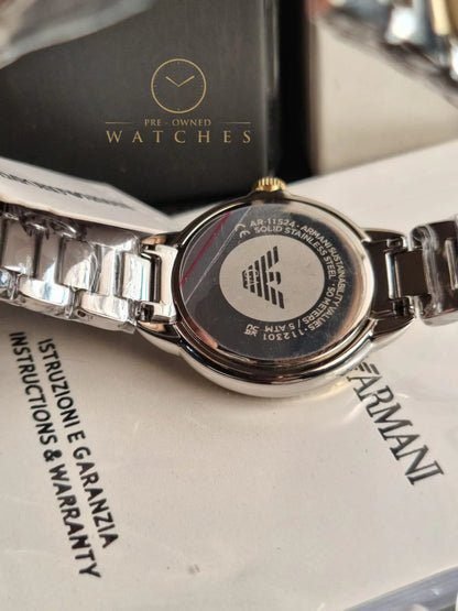 Montre Femme EMPORIO ARMANI AR11569 – reflet soigné – Originale Idée Cadeau pour toutes les occasions à Casablanca, Rabat et partout au Maroc – Montres de Luxe Montre Femme EMPORIO ARMANI AR11569 – reflet soigné – Image 5