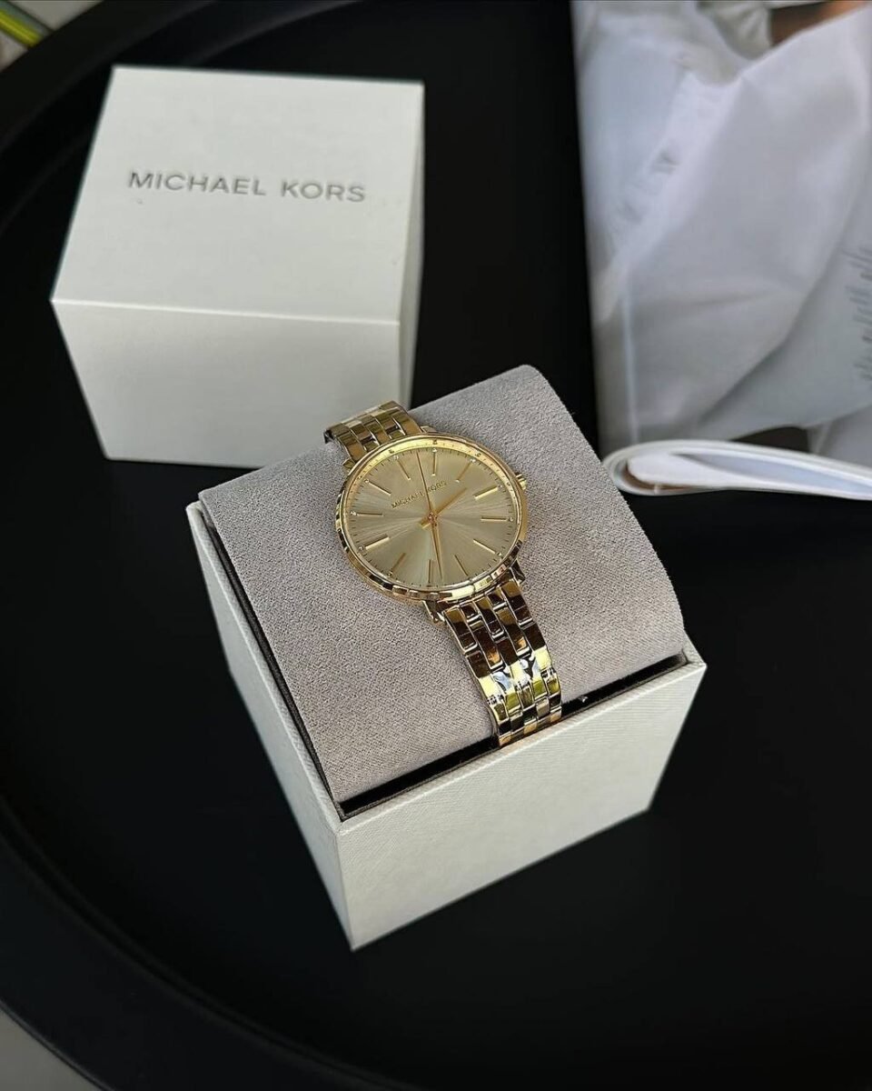 Montre Femme MICHAEL KORS MK3898 – ton doré – Originale Idée Cadeau pour toutes les occasions à Casablanca, Rabat et partout au Maroc – Montres de Luxe Montre Femme MICHAEL KORS MK3898 – ton doré – Image 3