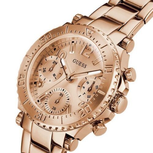 Montre Femme GUESS GW0465L2 – relief discret Originale au Maroc | Livraison à Casablanca, Rabat, Fès – Montres de Luxe