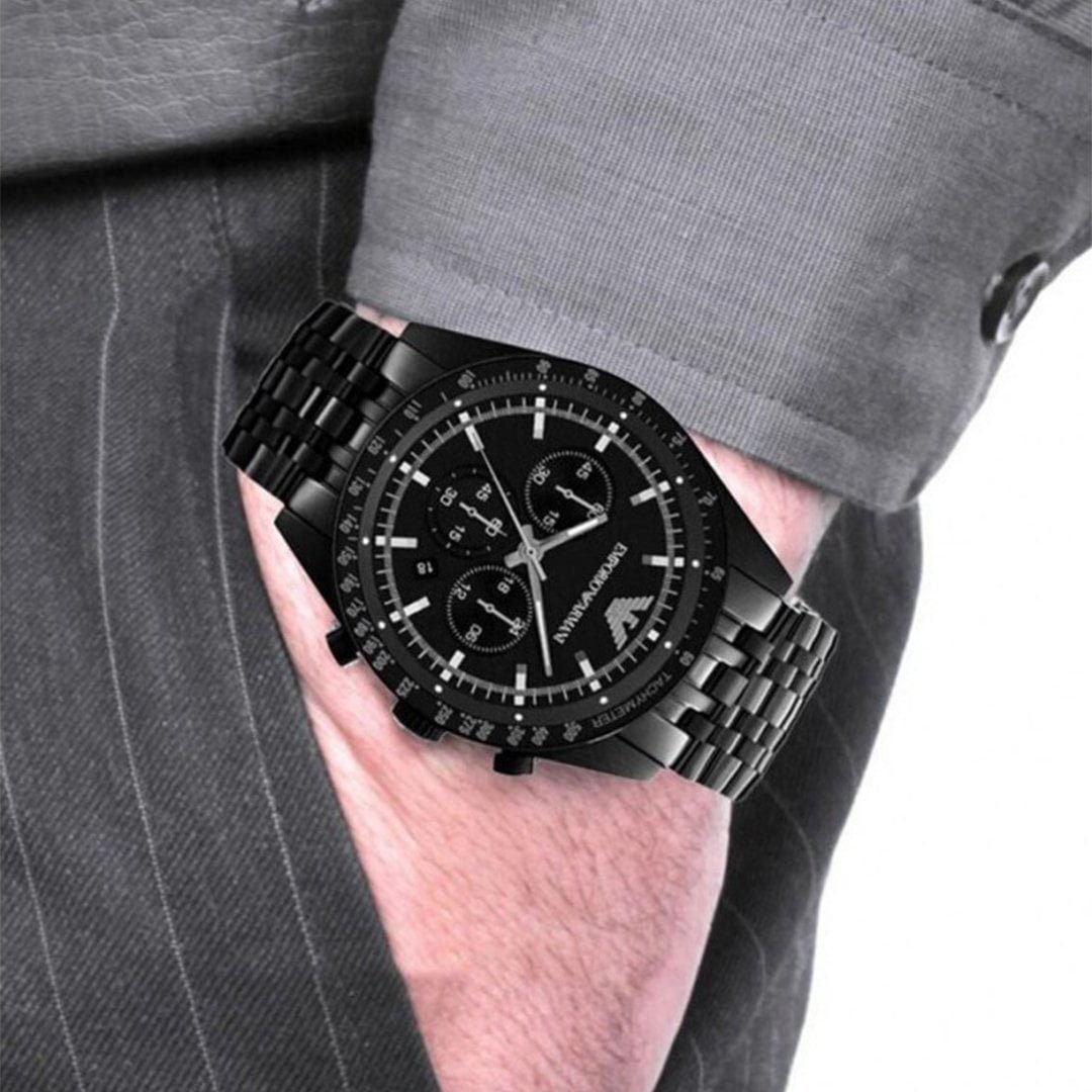 Montre Homme EMPORIO ARMANI – éclat quotidien – Originale Idée Cadeau pour toutes les occasions à Casablanca, Rabat et partout au Maroc – Montres de Luxe Montre Homme EMPORIO ARMANI – éclat quotidien – Image 2