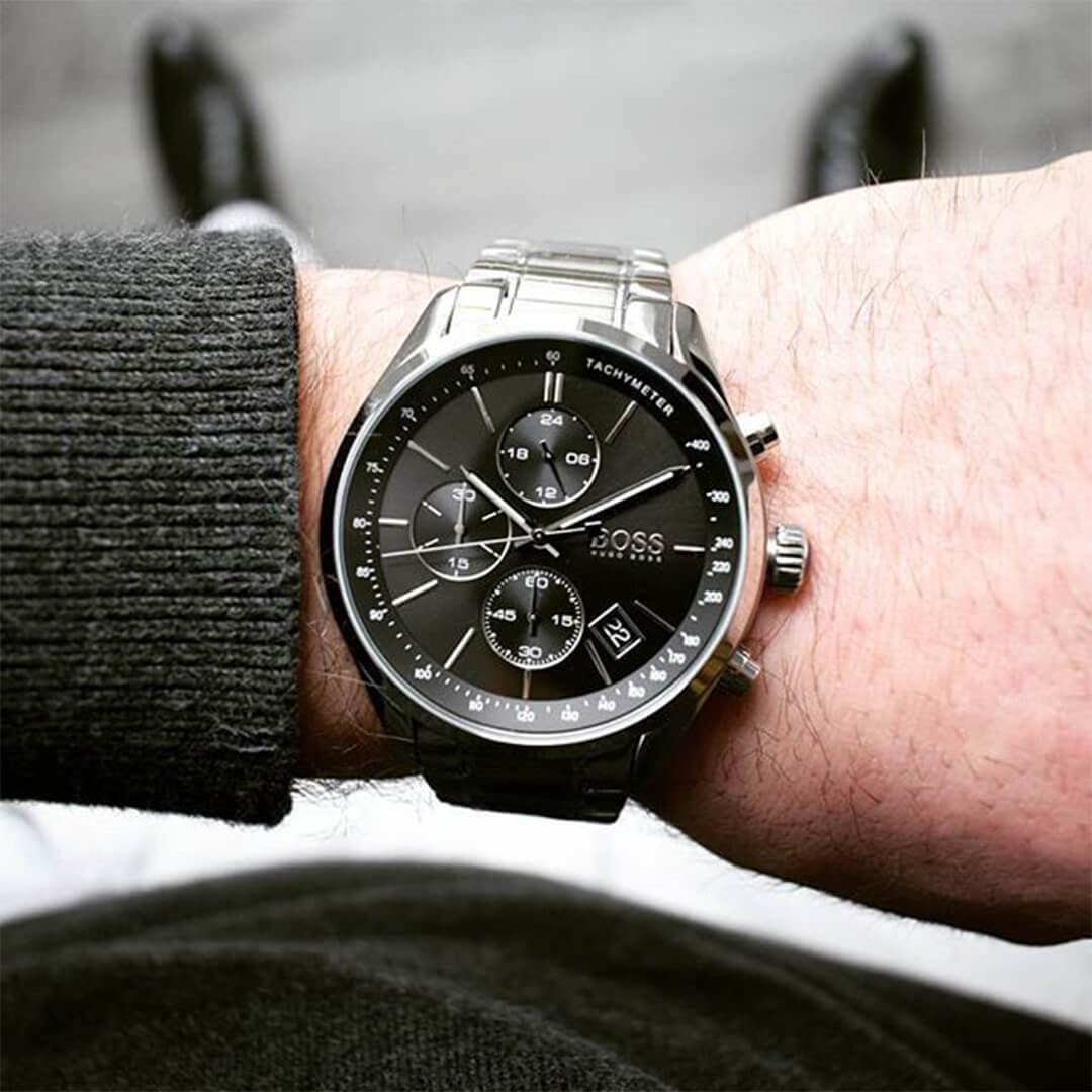 Montre Homme HUGO BOSS – charme discret – Originale Idée Cadeau pour toutes les occasions à Casablanca, Rabat et partout au Maroc – Montres de Luxe Montre Homme HUGO BOSS – charme discret – Image 2