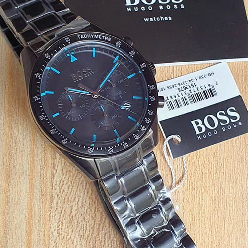 Montre Homme HUGO BOSS – design sobre – Originale Idée Cadeau pour toutes les occasions à Casablanca, Rabat et partout au Maroc – Montres de Luxe Montre Homme HUGO BOSS – design sobre – Image 4