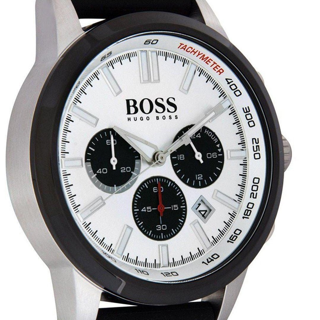 Montre Homme HUGO BOSS – style cristallin – Originale Idée Cadeau pour toutes les occasions à Casablanca, Rabat et partout au Maroc – Montres de Luxe Montre Homme HUGO BOSS – style cristallin – Image 5
