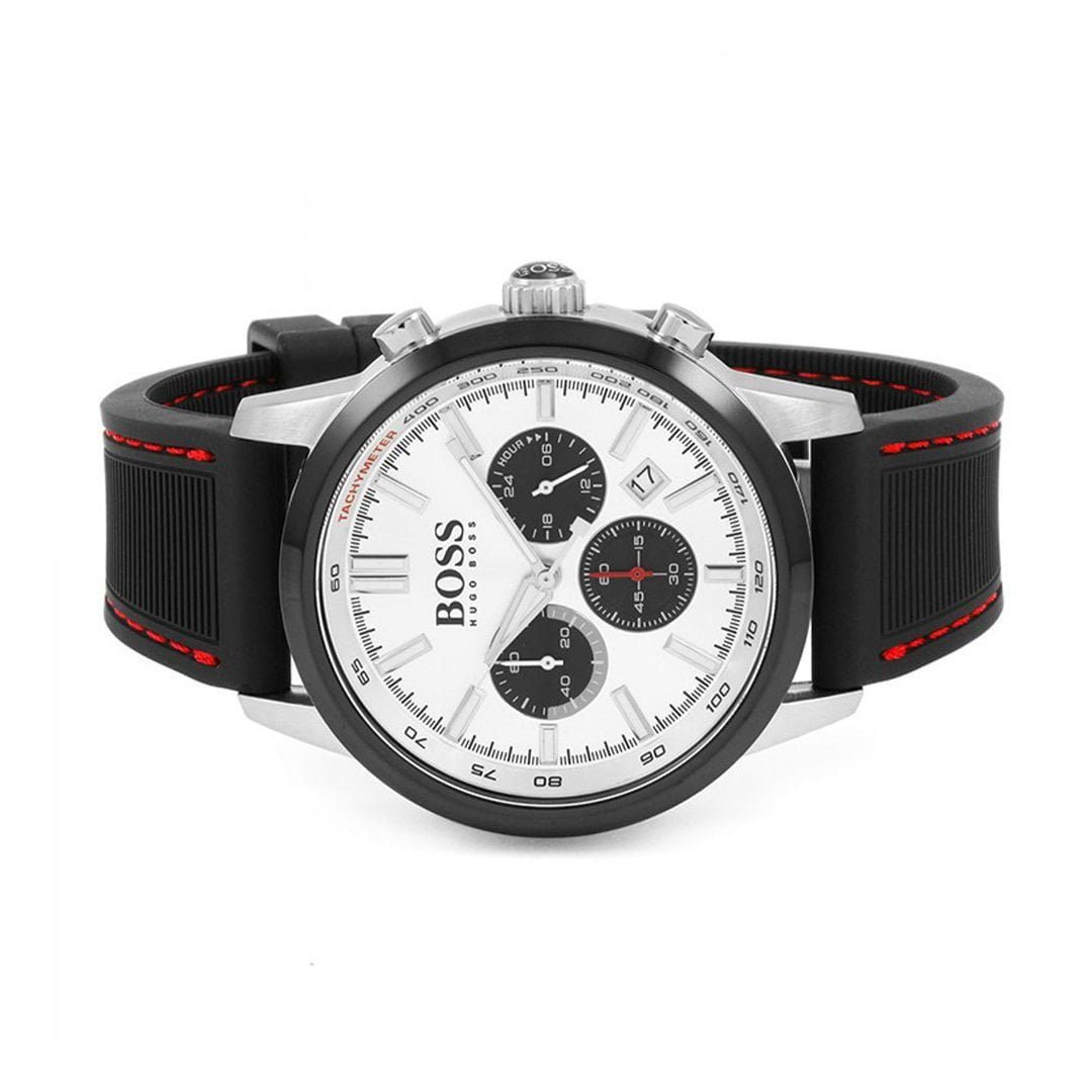 Montre Homme HUGO BOSS – style cristallin – Originale Idée Cadeau pour toutes les occasions à Casablanca, Rabat et partout au Maroc – Montres de Luxe Montre Homme HUGO BOSS – style cristallin – Image 4