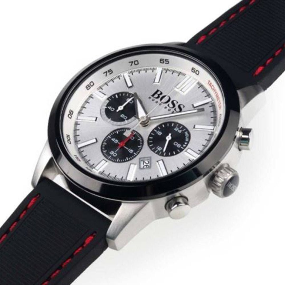 Montre Homme HUGO BOSS – style cristallin – Originale Idée Cadeau pour toutes les occasions à Casablanca, Rabat et partout au Maroc – Montres de Luxe Montre Homme HUGO BOSS – style cristallin – Image 3
