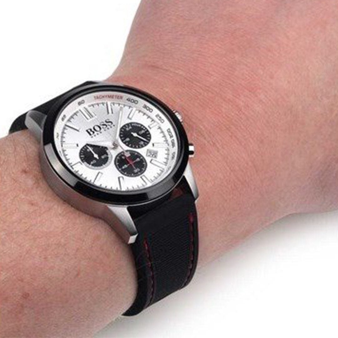 Montre Homme HUGO BOSS – style cristallin – Originale Idée Cadeau pour toutes les occasions à Casablanca, Rabat et partout au Maroc – Montres de Luxe Montre Homme HUGO BOSS – style cristallin – Image 2