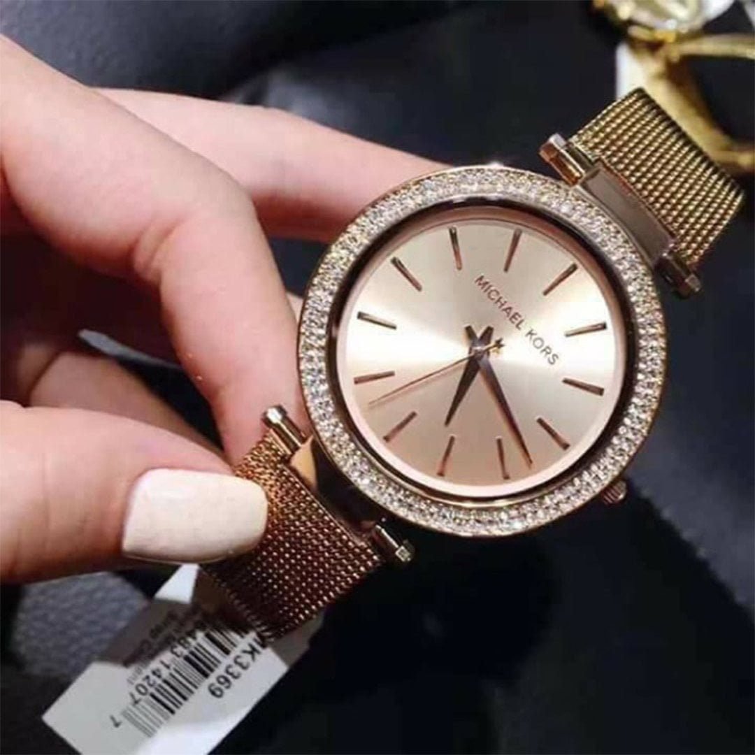 Montre Femme MICHAEL KORS MK3369 – choix premium – Originale Idée Cadeau pour toutes les occasions à Casablanca, Rabat et partout au Maroc – Montres de Luxe Montre Femme MICHAEL KORS MK3369 – choix premium – Image 2