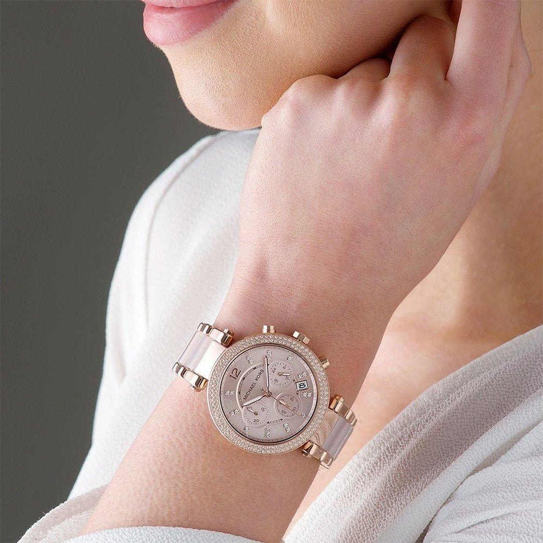 Montre Femme MICHAEL KORS MK5896 – style maîtrisé – Originale Idée Cadeau pour toutes les occasions à Casablanca, Rabat et partout au Maroc – Montres de Luxe Montre Femme MICHAEL KORS MK5896 – style maîtrisé – Image 4